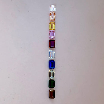 Double Gem Studs